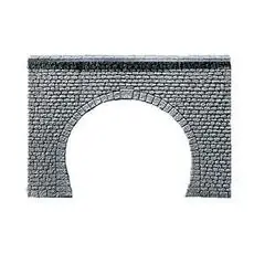 Tunnelportal Profi, Naturstein-Quader