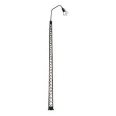 LED-Gittermast-Bogenleuchte, warmweiß, 3 Stück
