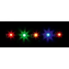 5 LEDs, bunt gemischt