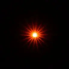 5 selbstblinkende LED, gelb