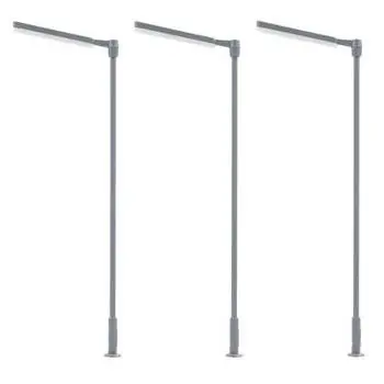 LED-Kreuzmastleuchte, kaltweiß, 3 Stück
