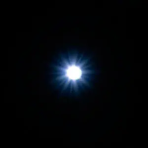 5 selbstblinkende LED, weiß (Stroboskop 6,8 Hz)