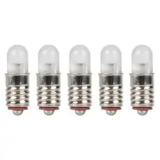 5 LEDs für Beleuchtungssockel, kaltweiß