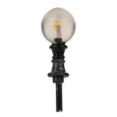 LED-Wegleuchte, Kugel, warmweiß, 3 Stück