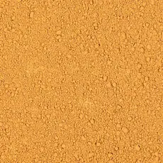 Streumaterial, Pulver, Tonerde-Untergrund, ockergelb, 240 g