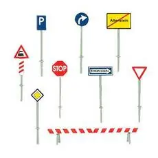 Verkehrsschilder-Set