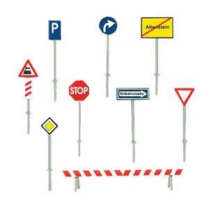 Verkehrsschilder-Set
