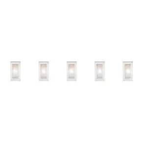 5 SMD-LEDs, weiß