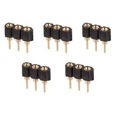 5 Ladebuchsen, umspritzt