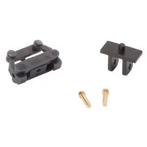 Vorderachse, montiert für N ohne Räder (8 mm)