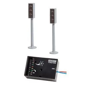 2 LED-Ampeln mit Elektronik