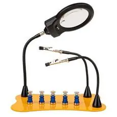 Löt- und Arbeitsstation mit Lupenlampe