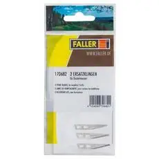 3 Ersatzklingen für Bastelmesser Art. F-170687