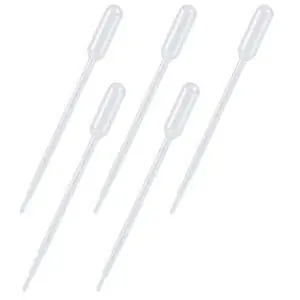 Pipetten, Kunststoff, 5 Stück