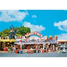 Kirmesbude Meer-Fisch Spur H0