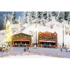 2 Weihnachtsmarktbuden