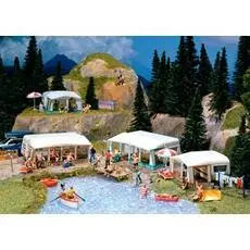 Camping-Wohnwagen-Set