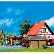 2 Bus-Wartehäuschen