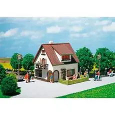 Haus mit Dachgaube