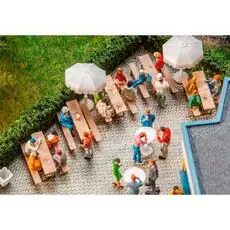 5 Biertischgarnituren