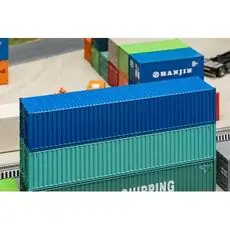 40\' Container, blau