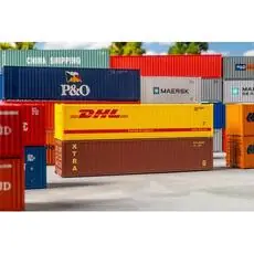 40\' Container DHL und XTRA