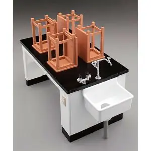 1/12 Science Room Desk & Chair