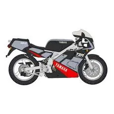 1/12 Yamaha Tzr250, 1989, V-Max Blue/Star Silver 1/12 Yamaha Tzr250, 1989, V-Max Blue/Star Silver