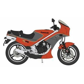 1/12 Kawasaki KR250, Rot/Grau