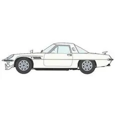 1/24 Mazda Cosmo Sport mit Frontspoiler