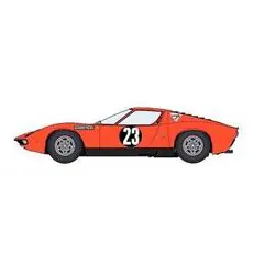 1/24 Lamborghini Miura P400, Hockenheimring 1968