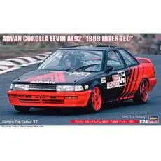 1/24 Advan Corolla Levin, AE92, 1989 Inter Tec