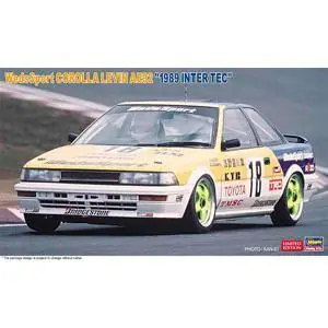 1/24 WedsSport Corolla Levin AE92, 1989 Inter Tec
