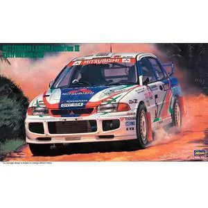1/24 Mitsubishi Lancer GSR Evo III, Rally Malaysia 1996