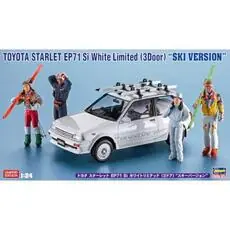 1/24 Toyota Starlet EP71 SI, 3-Doors, Ski-Version