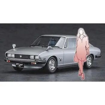 1/24 Isuzu 117 Coupe, mit Figur
