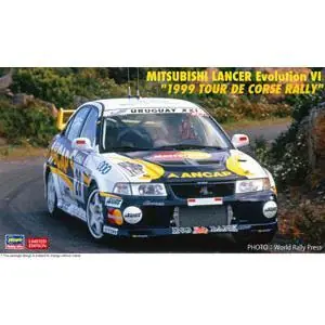 1/24 Mitsubishi Lancer Evo VI, 1999 Tour de Corse