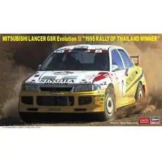 1/24 Mitsubishi Lancer GSR Evo III, 1995 Rally of Thailand