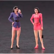 1/24 80\'s Bubbly Girls 2 Figuren