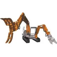 1/35 Hitachi Doppel-Arm-Arbeits-Maschine Astaco Neu
