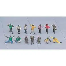 1/48 Moderne US-Navy, Deckcrew