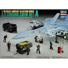 1/48 US-Air-Force Bodenpersonal, Set A 1/48 US-Air-Force Bodenpersonal, Set A