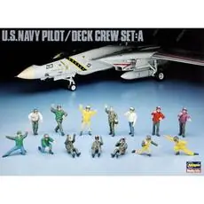 1/48 US-Navy, Piloten und Deckpersonal, Set A 1/48 US-Navy, Piloten und Deckpersonal, Set A