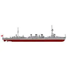 1/700 IJN Tenryu, Full Hull