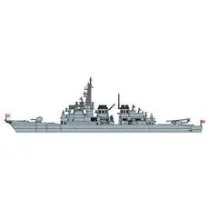 1/700 JMSDF DDG Myoko mit weiblichen Offizier