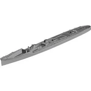 1/700 IJN Hayanami, Waterline