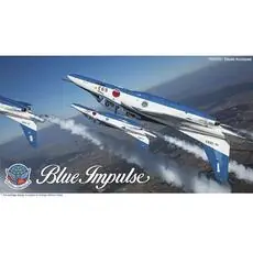 1/72 Kawaski T-4 Blue Impukse Acro View