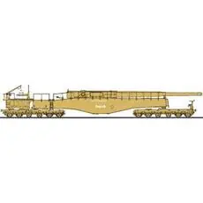 1/72 Eisenbahngeschütz Leopold