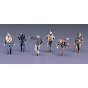 1/72 WWII Piloten Set