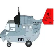 EGG PLANE MV22 Osprey